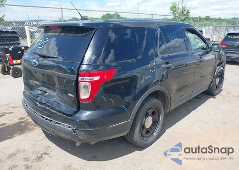 2014 Ford Police Interceptor из США, поврежденный, VIN 1FM5K8AR3EGA55399